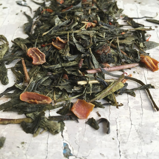 Sárgabarack zöld tea - 50 g