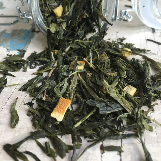 Gyömbér és citrom zöld tea - 50 g