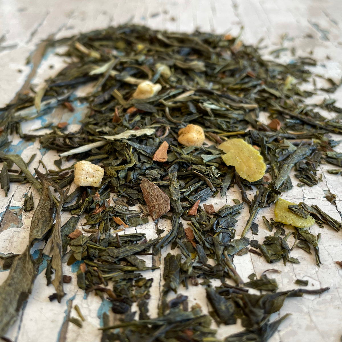 Narancs zöld tea, vanília, fahéj - 50 g